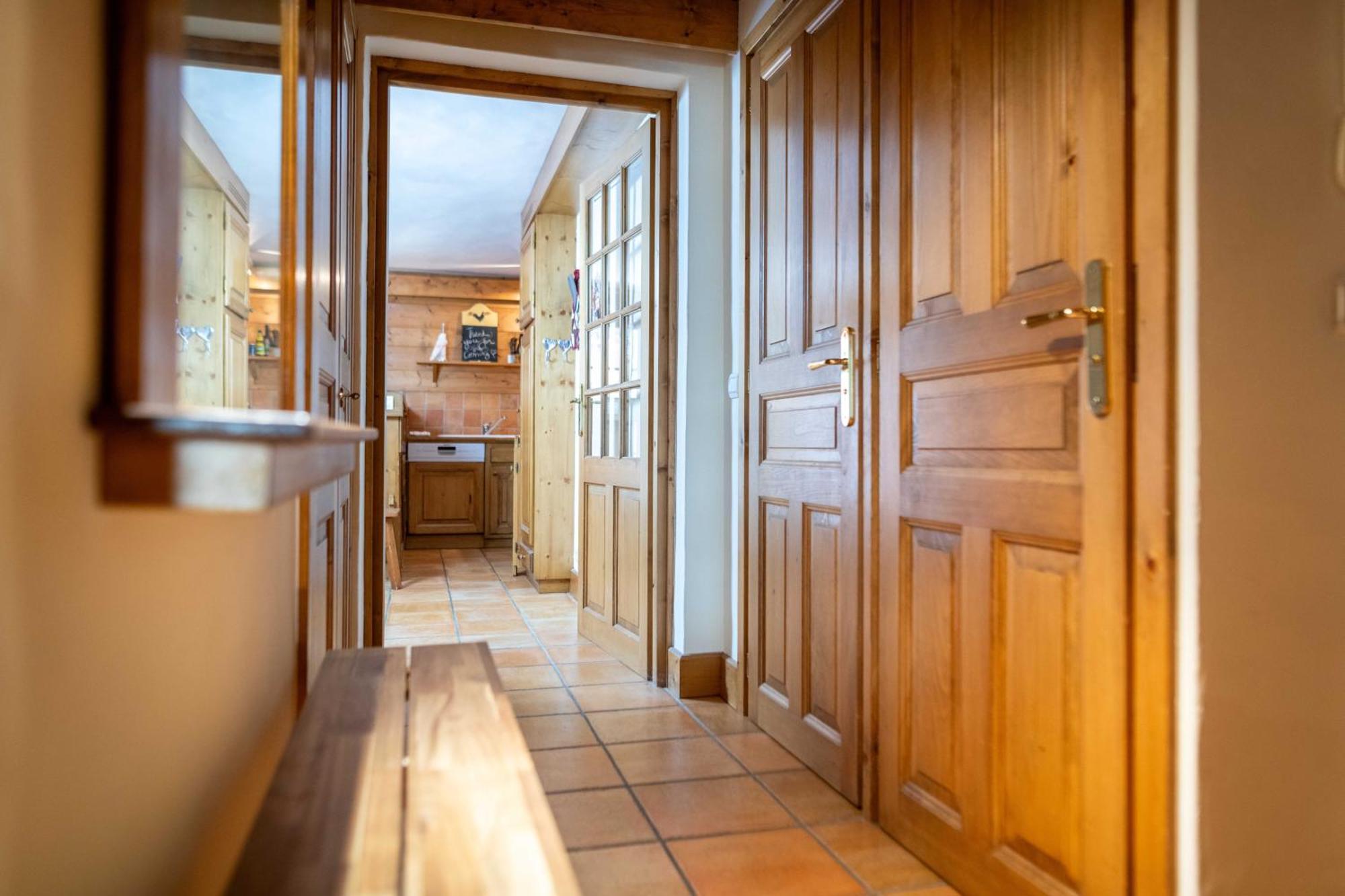 Warm 2-Bedroom Apartment Near The Tourist Office Megève Exteriér fotografie